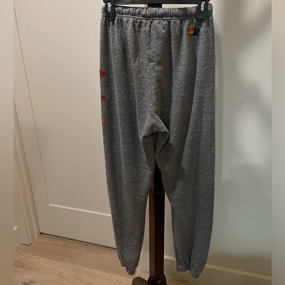 Aviator Nation Women’s Sweatpants In Heather Grey Size S - Picture 10 of 11